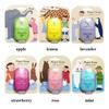 100Sheets Portable Paper Soap Sheets Mini Scented Hand Washing Soap Slice for Travel Outdoor Camping
