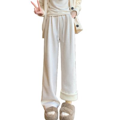 Hosen für Perfekt für oder Diese und schmeichelhafte Hosen sind ein stilvolles Weihnachtsgeschenk für oder Alltag [7-livehouse] Damen Weiter Bein, Warm, Lang,