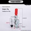 XB-101-A Adjustable 304 Stainless Steel Quick Latch Clamp for Workpiece Fixing