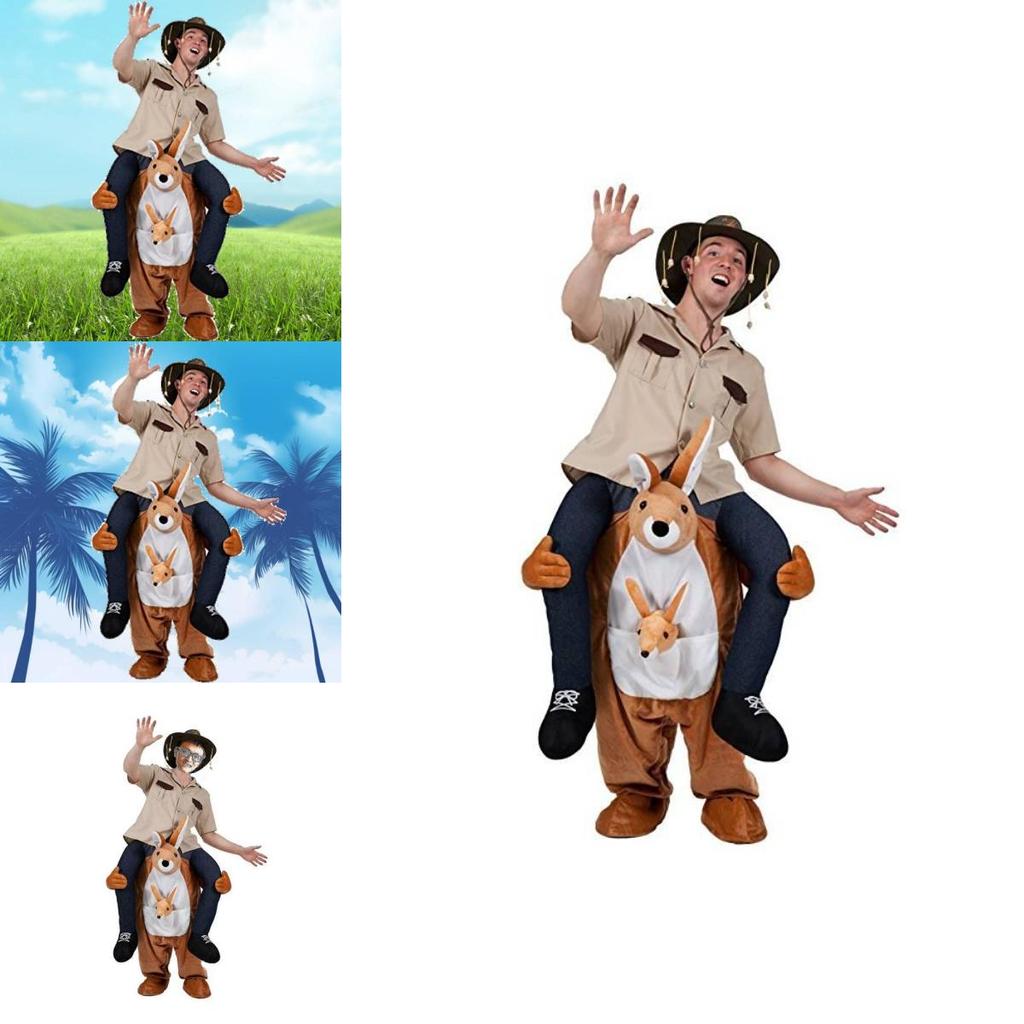 Kangaroo Party Stage Attire With Cotton And Polyester For Cosplay And Event Use