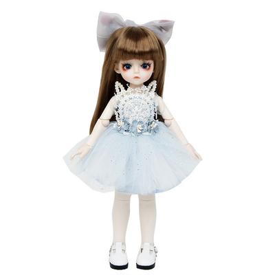 Vestido de boneca articulado Doris Doll May, 30cm, cores misturadas