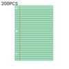 200 Sheets Loose Leaf Paper 8'' X 10.5'' College Ruled Filler Notebook Paper 3-Hole Punched Binder Lined Paper for 3 Ring Binders