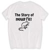Parks And Recreation Maus Rat Lizenzierte Herren T-Shirts Baumwolle Oberteile Marke Sommer T-Shirts