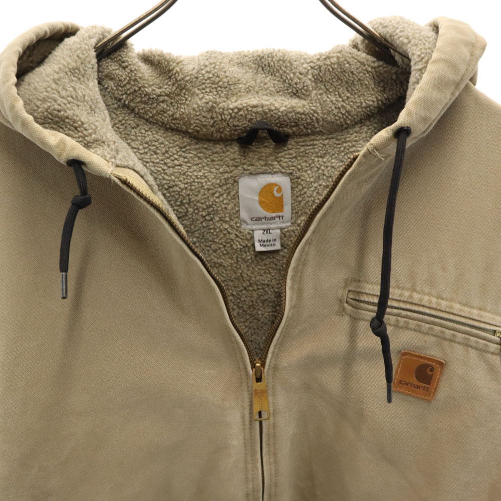 Carhartt Active Jacket 2XL beige Boa lining, big size Men's Used