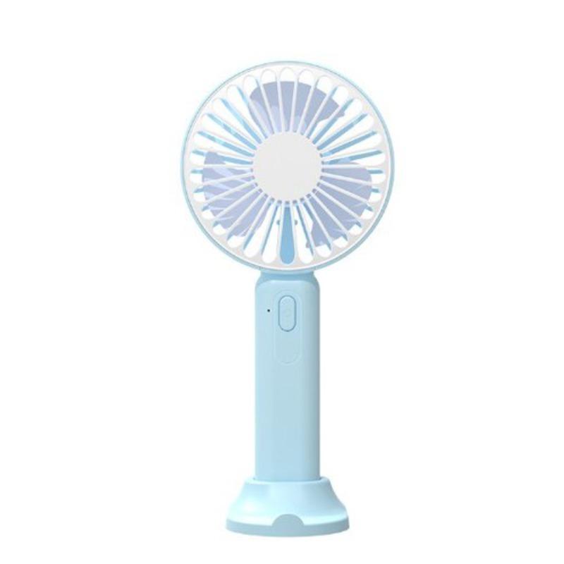 New Portable Outdoor Mini Handheld Fan Gift Spray Fan Humidification Ice Coating Handheld Fan, No Battery Include