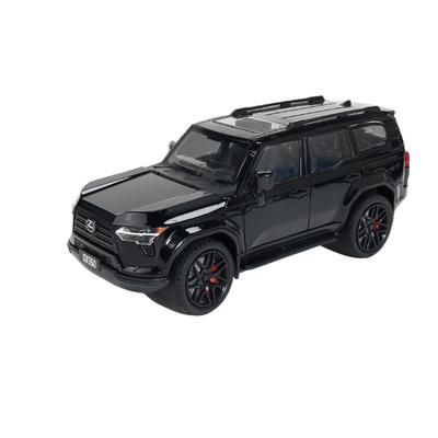 Modellino Auto Giocattolo in Lega pressofusa SUV Lexus GX550 Scala 1/24 Suono e Luci Pull Back Giocattolo per Bambini Collezionabili Regalo di Compleanno