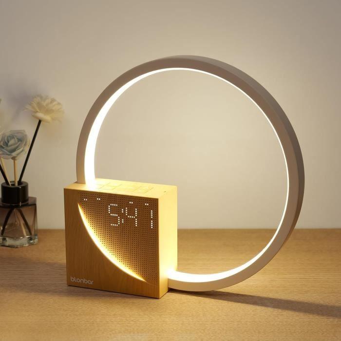 Lampe De Chevet - Blonbar - 10W - Rechargeable USB - Commande Tactile - 3 Niveaux De Luminosité