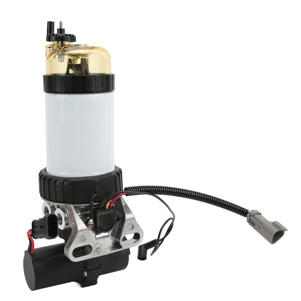 Electric Fuel Lift Pump with Filter 87802238 Replacement for New Holland SKID STEER LOADER LS180 LS190 LX865