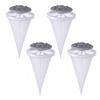 Yousheng 4Pcs Hair Catcher Floating Mesh Washing Machine Hair Removal Mesh Bag Reusable Sustainable Laundry Lint Traps