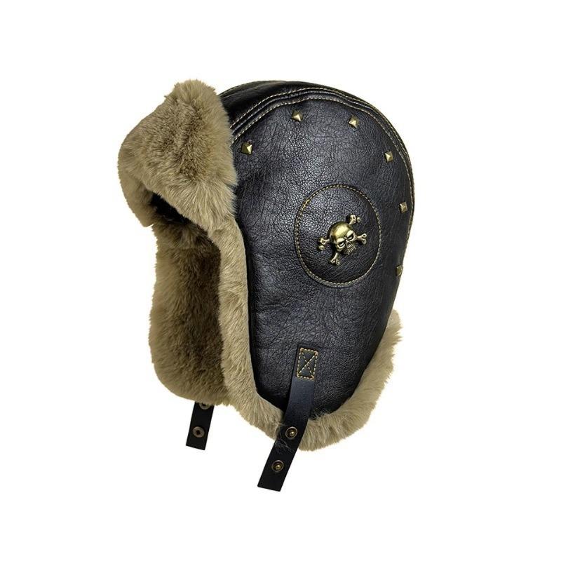 Russian Style Pilot Hat For Men Women Winter Warm Ear Flap Cap