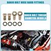 A ABSOPRO Banjo Bolt M16x1.5 16mm Banjo Hose Barb Bolt Fitting Brake Line Fitting