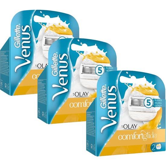 

Набор запасных женских бритв Gillette Venus Comfortglide Olay, 2 x 3 шт.