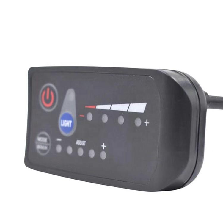 Fournisseurs 36V Vélo Électrique Affichage LED Ordinateur de Vélo Cyclisme Étanche Compteur de Vitesse Kilométrage Type Électronique Intelligent