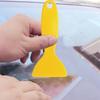 Car Window Tinting Tools Yellow Squeegee Glass Window Film Headlight Film Triangular Squeegee