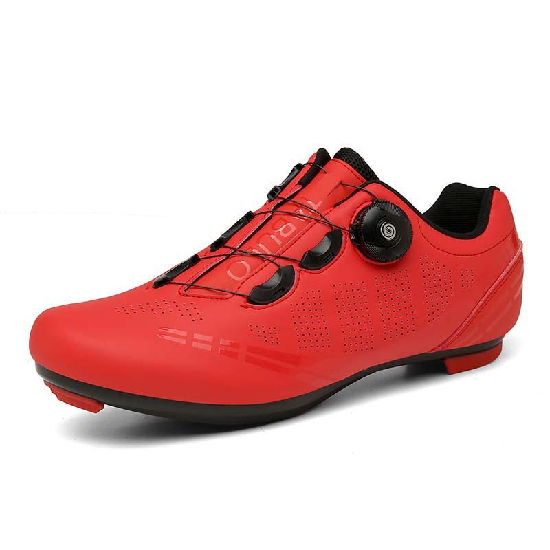 Unisex Mountain and Road Cycling Shoes with Hard Soles and Lock System