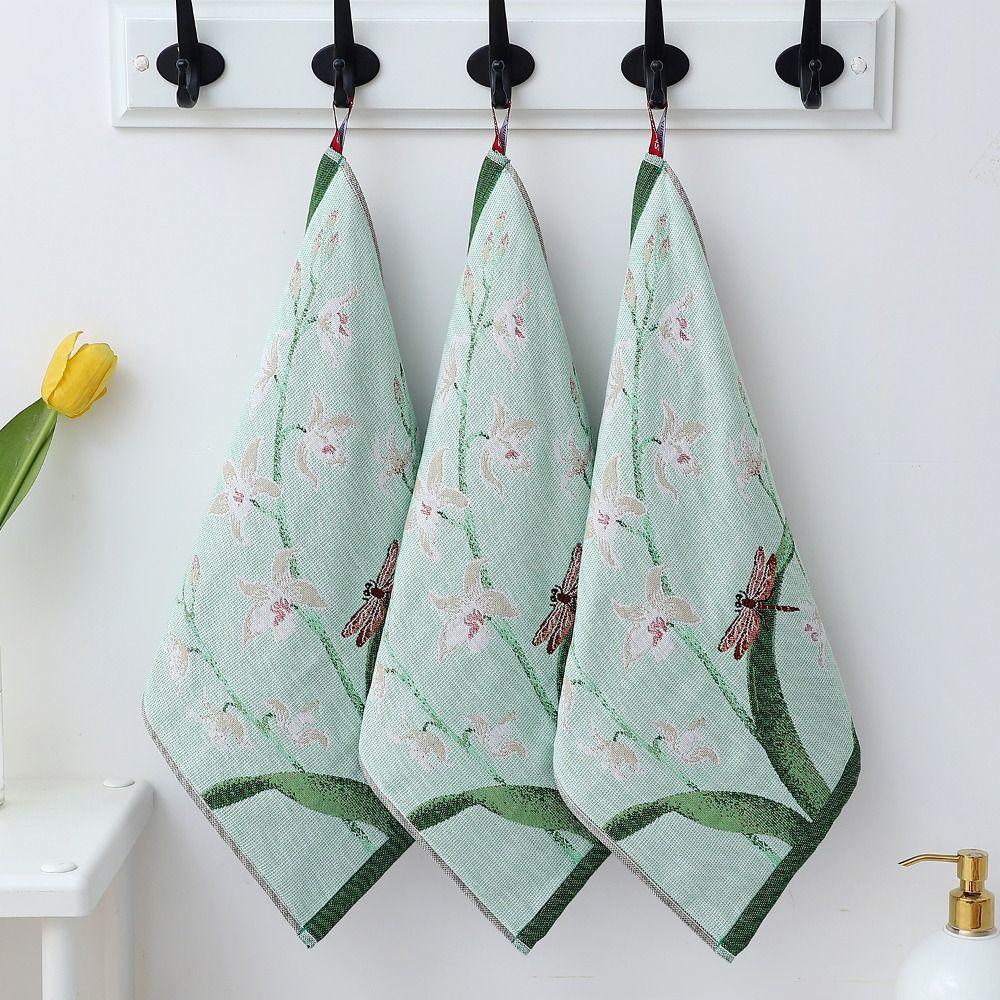 34x40cm Large Hand Towel Quick Dry Tea Towel High Quality Handkerchief  Home Restaurant