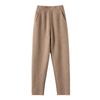 Women's Double-Sided Slimming Wool Pants - Warm & Soft Base Layer for Autumn/Winter
