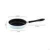 Omelet Pans with Long Round Skillet Non Smoke Fry Induction Cooker
