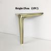8cm/10cm/20cm/25cm Metal Furniture Hardware Sofa Foot Cabinet Foot Tea Table Leg TV Cabinet Foot Porch Cabinet Bed Leg Support