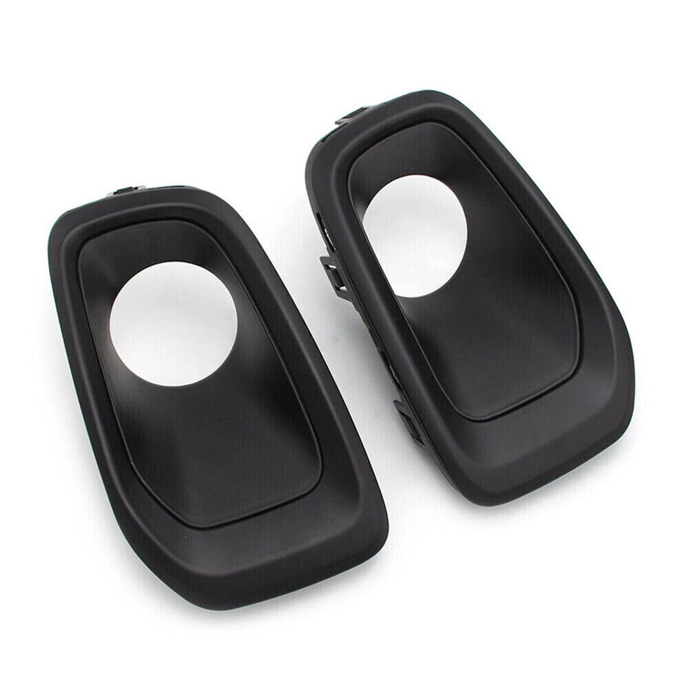 2x Front Bumper Fog Light Lamp Bezel Cover For Jeep Renegade 2015 2016 2017 2018
