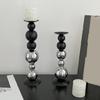 Tall Iron Tapers Candle Stands Candlesticks Tapers Holders for Home Decoration Wedding, Dinning, Party