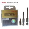 Shao Wei Magnetic Inner Hexagon Screwdriver Bit Set S1.5-S3