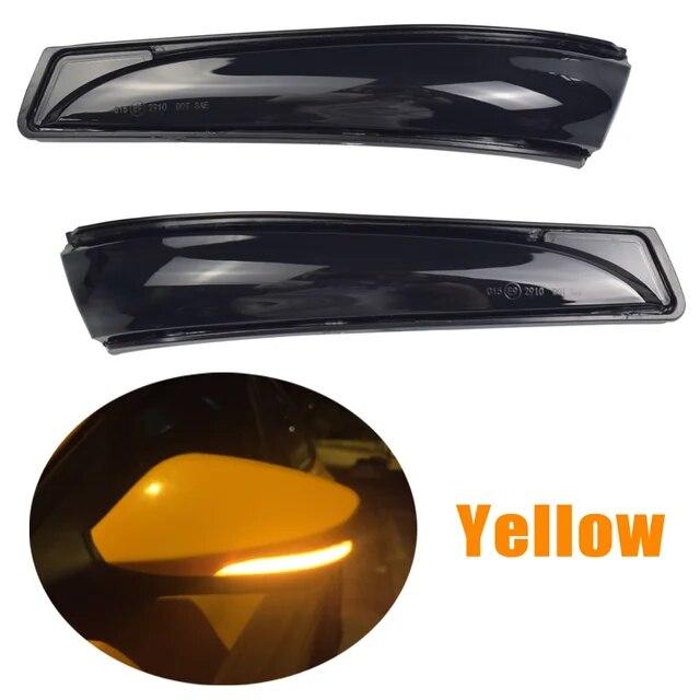 LED Dynamic Turn Signal Flashing Light Side Rear-View Mirror Indicator Blinker For Hyundai Elantra Avante MK5 MD UD Veloster