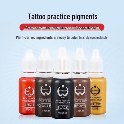 Kit Baode Microblading per Principianti: Colori Pratica Sopracciglia, Labbra, Eyeliner