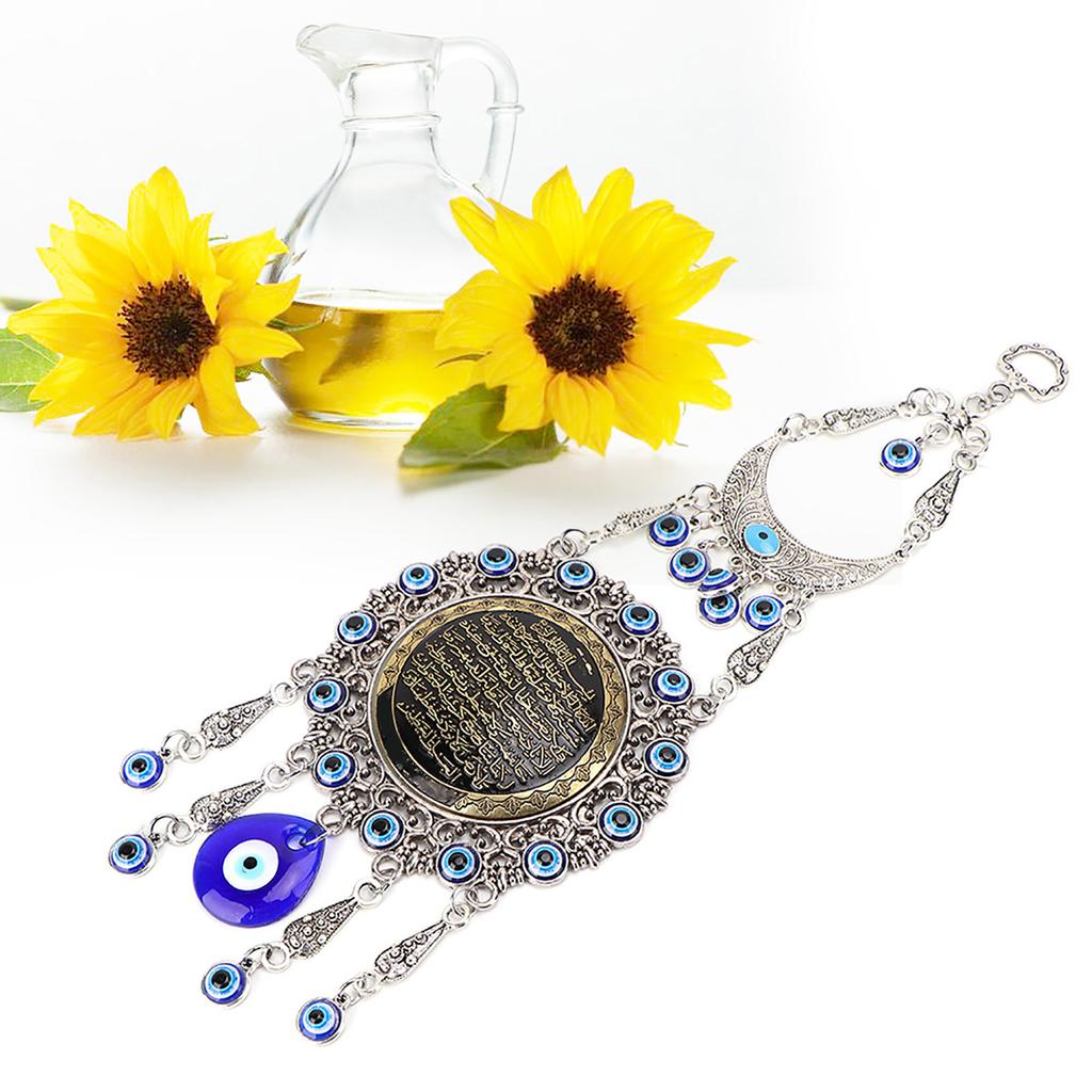 Islamischer blauer böser Blick Wandbehang Anhänger muslimischen Amulett Segen Home Auto Dekoration