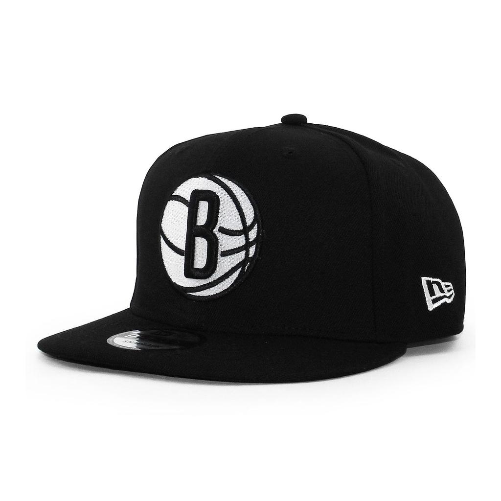New Era 9FIFTY Snapback Brooklyn Nets NBA Team Basic Snapback Size Used Cap, Cap, Black, 950,