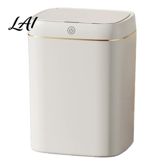 Durable Kitchen Waste Can Smart Sensor Trash Can Automatic Motion Induction Garbage Bin with Touchless Basket for Lid Bathroom Bedroom 11L/13L