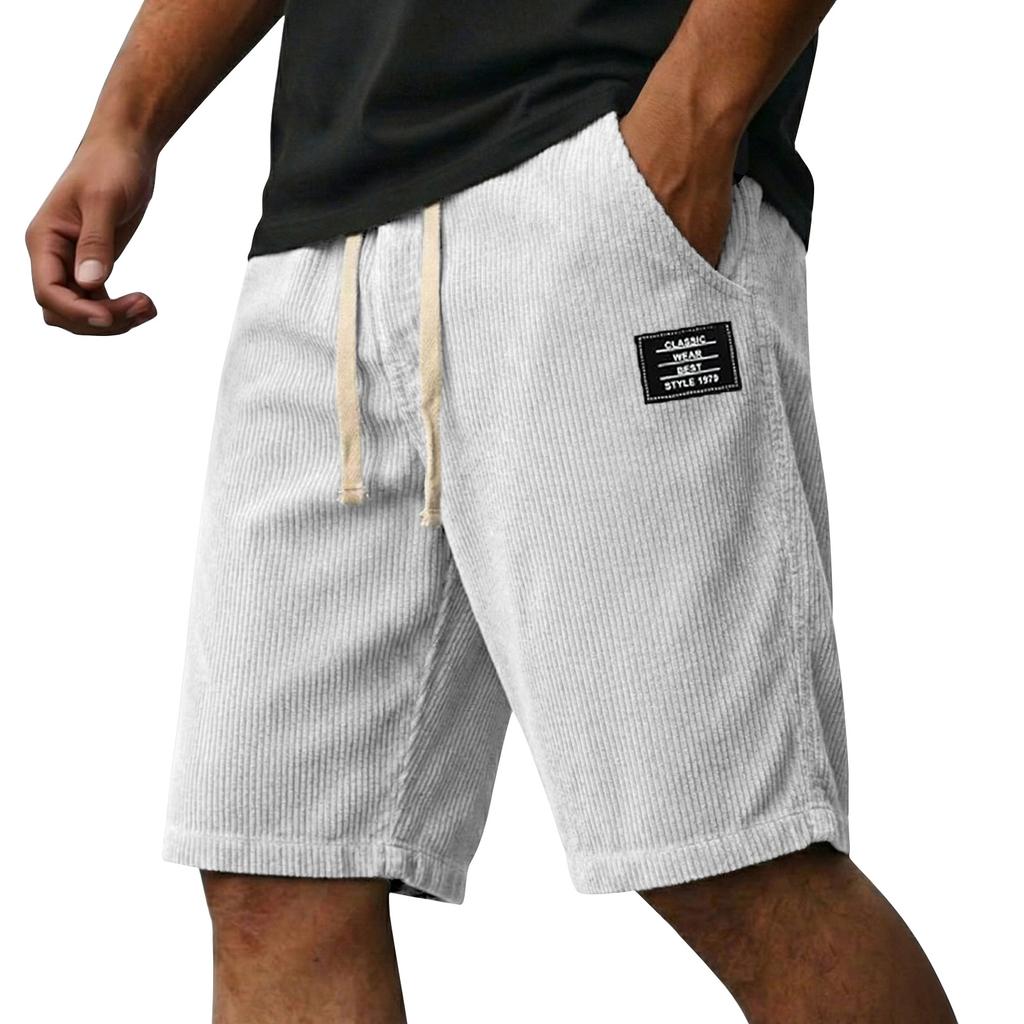 Pantaloncini Casual Estivi da Uomo Moda Uomo Pantaloncini Sportivi Testurizzati