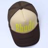 Tide Marke Buchstabendruck Baseballkappe Outdoor Visierkappe Kappe RHUDE Paar Sonnenschutz LKW-Hut Tide