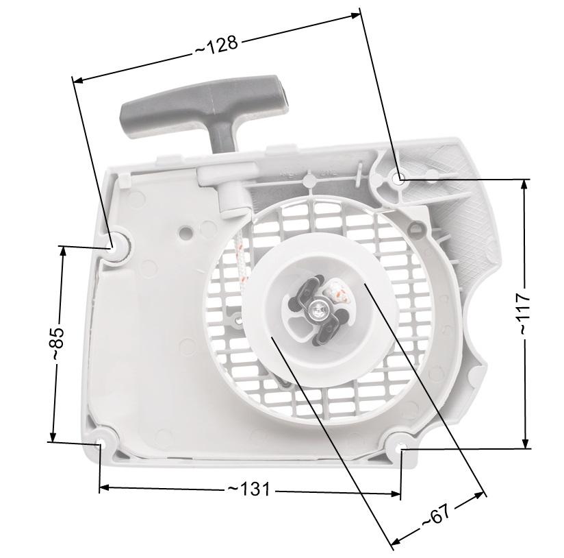 Stihl Ms361 Ms341 Starter Motor Replace. 11350802102 Nz535