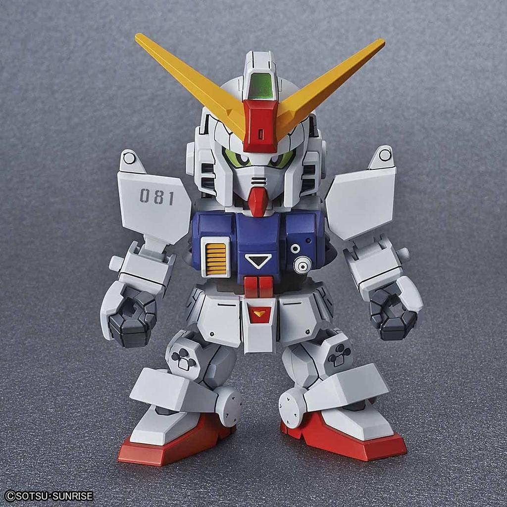 SD Gundam Cross Silhouette Ground Type Gundam Pre-Colored Plastic Model