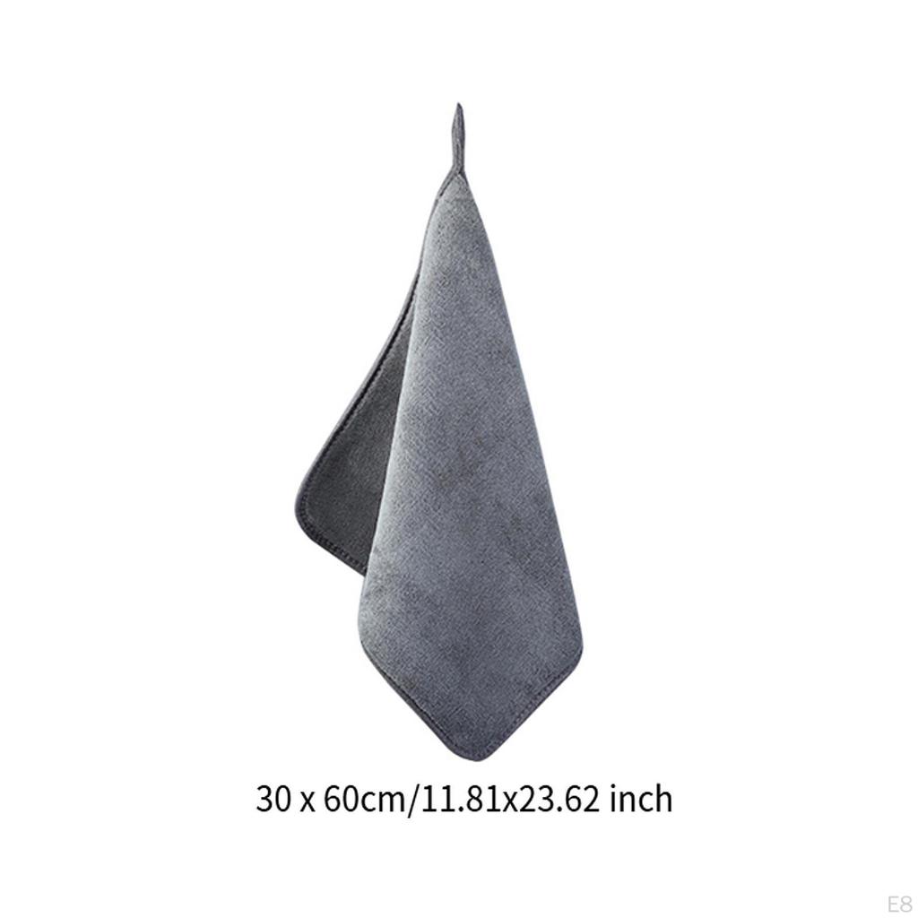 Auto Waschlappen Grau Waschlappen Weich Auto Detaillierung Telefone Elektronische Geräte Doppelseitig