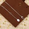 Musla Design Vintage Women's Necklace Luxury Jewelry for Women Gift Water Drop Pendant Fashion Lady Party Chain Necklaces