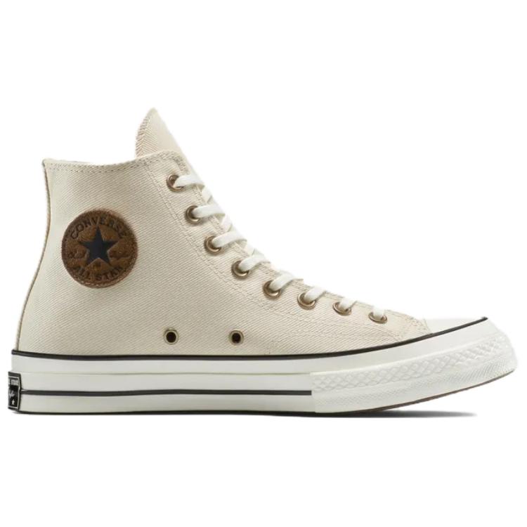 Converse 1970s Comfortable Versatile Fashion High-Top Canvas Shoes Unisex Sneakers Brown A11734C