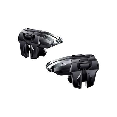 1 par M-01 gatillo de juego móvil de seis dedos controlador de juegos para teléfono botón ergonómico Gamepad