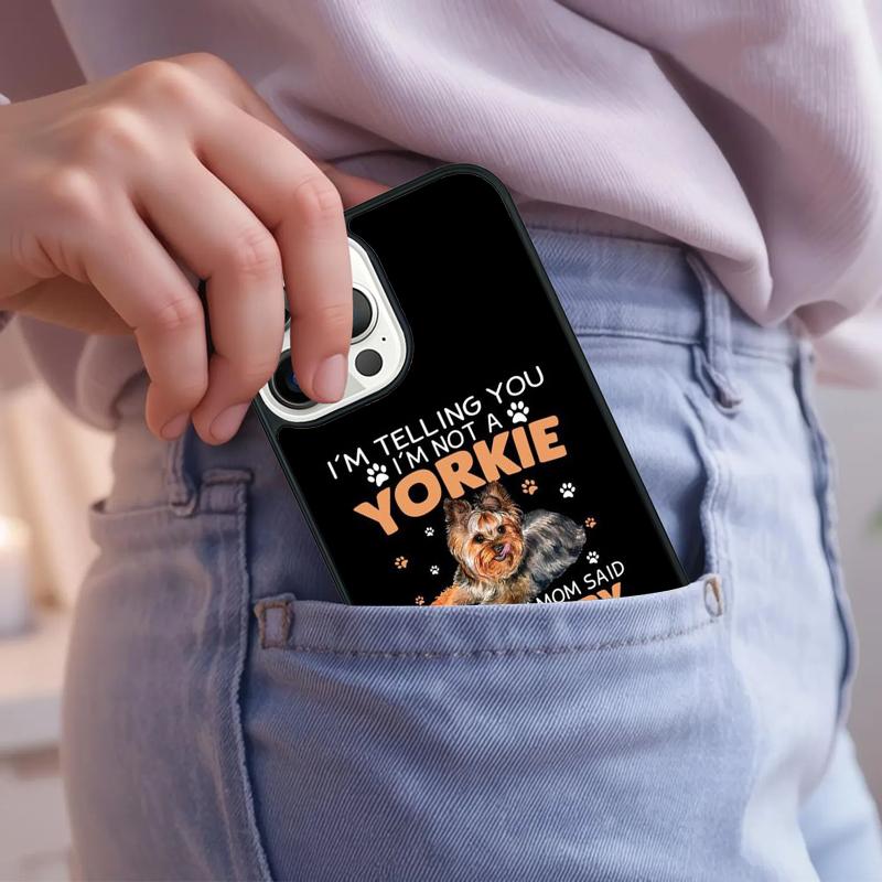 Yorkshire Terrier Dog Phone Case For iPhone 17 Air 15 16e 14 13 Pro Max Coque 12 11 Pro Max PLUS cover
