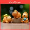 Capybara Resin Decor Figurine With Sensory And Handeye Coordination Skills For Kids And Collectors