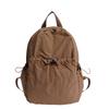 Fashion drawstring backpack New large-capacity commuter leisure backpack pleated student schoolbag