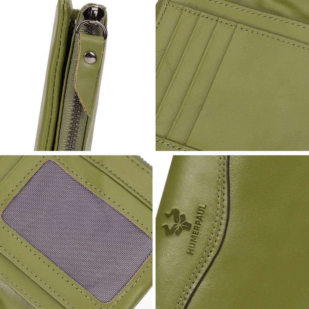 Humerpaul Neue RFID Männer Brieftasche Blockieren Schutz Anti-Diebstahl Scan Männlichen Leder Biflod Kurze Brieftasche Zipper Münzfach Beutel Casual geld Tasche