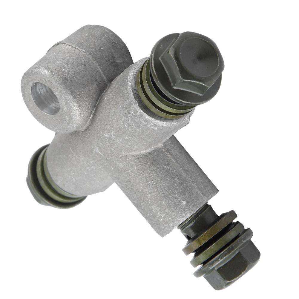 Motorcycle ATV Hydraulic 3 Way Brake Oil Hose Adaptor Pipe Coupling Tee 10mm