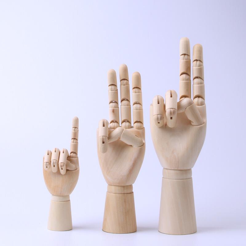 Handcrafted Wooden Puppet Art Sketch Tools & Model Furniture Ornaments Painting Supplies