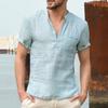 Men's Wrap Front Shirt