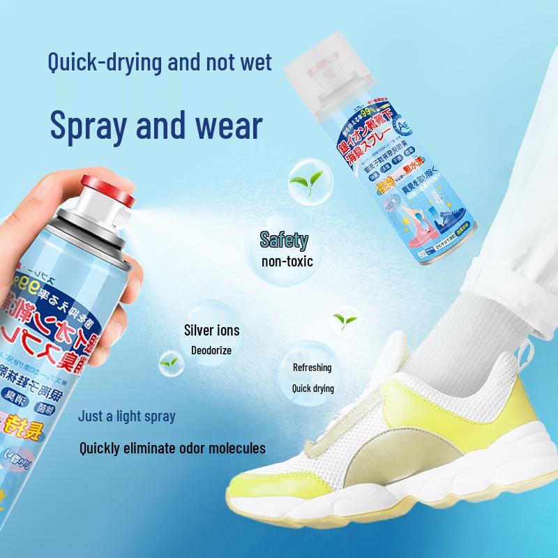 Sneaker Fresh Deodorizing Spray - Odor Eliminator & Air Freshener