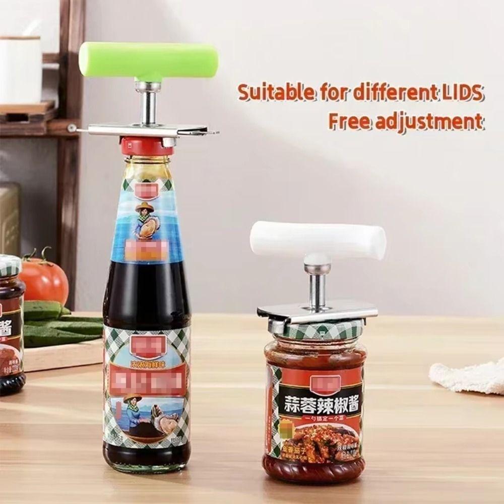 Labor-saving Bottle Cap Opener Adjustable Can Opener Portable Bottle Cap Twister  Kitchen Gadget