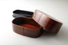 Osaka Choseido Magewappa Bento 2 with Lunch and Bonus Beige Band Box, Tiers, 540cc, Lid, Band,