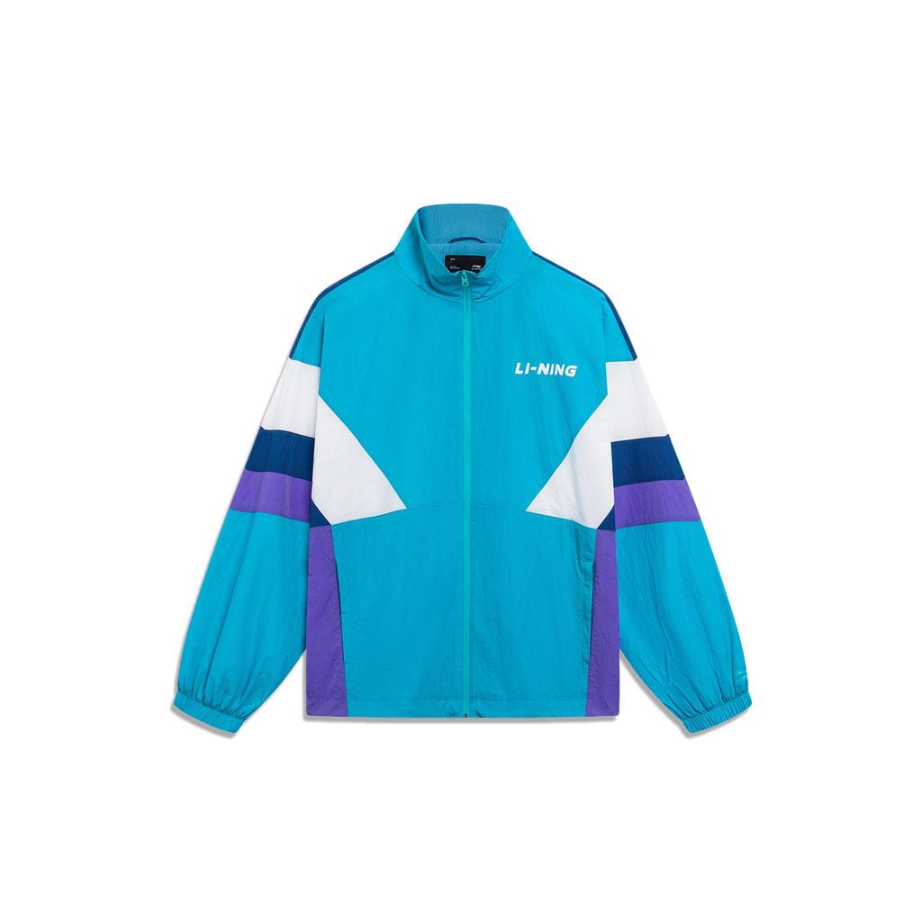 Li Ning Sports Life Collection Jacket Unisex Light Aqua Blue AJDT503-1
